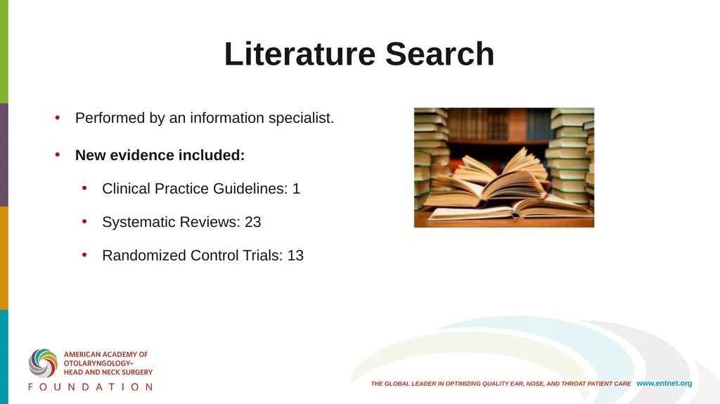 AAO-HNSF Clinical Practice Guideline (Update): - slide 12 of 56
