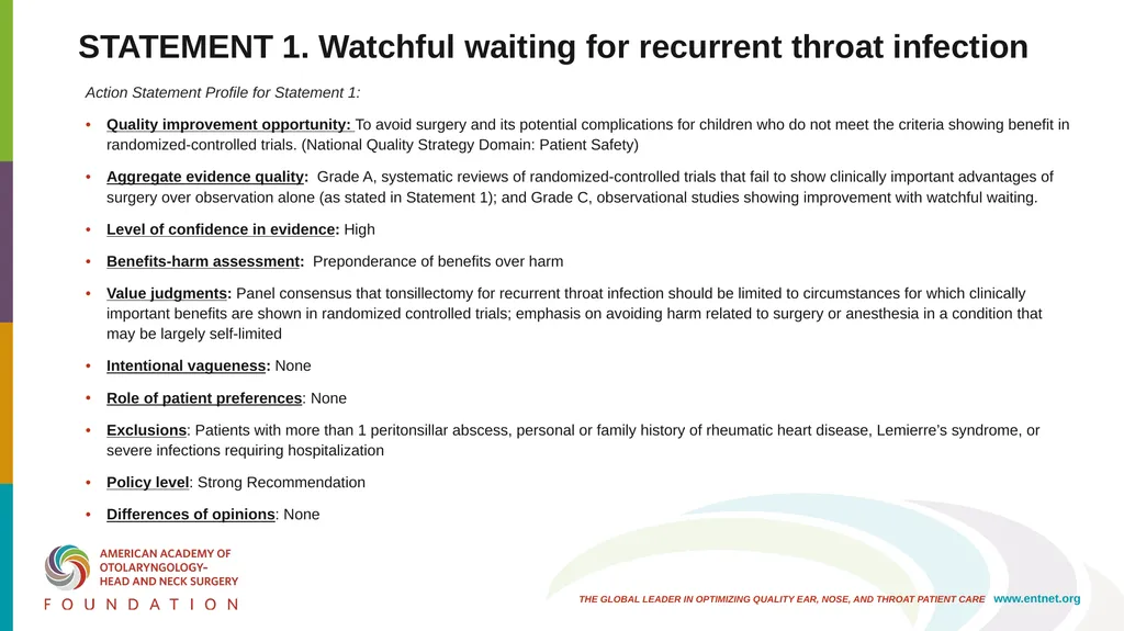 AAO-HNSF Clinical Practice Guideline (Update): - slide 18 of 56