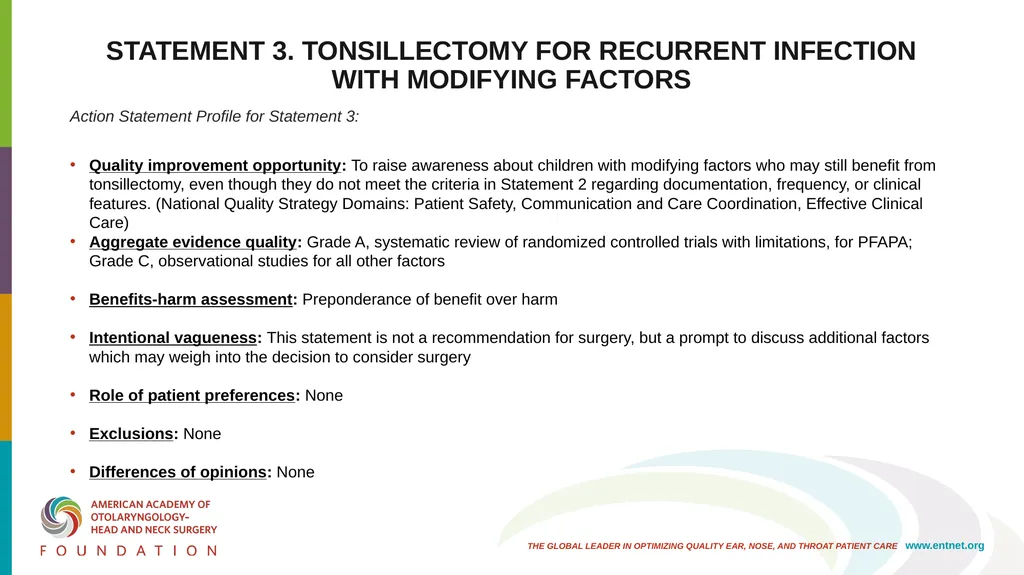 AAO-HNSF Clinical Practice Guideline (Update): - slide 25 of 56