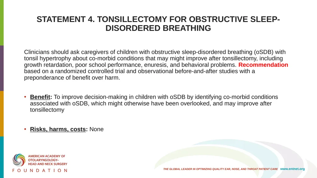 AAO-HNSF Clinical Practice Guideline (Update): - slide 26 of 56