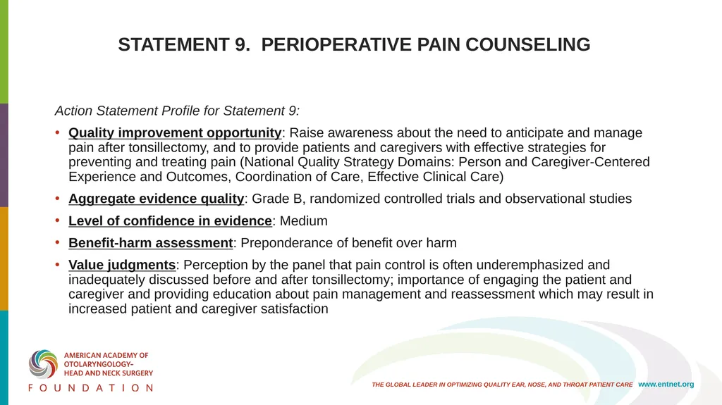 AAO-HNSF Clinical Practice Guideline (Update): - slide 36 of 56