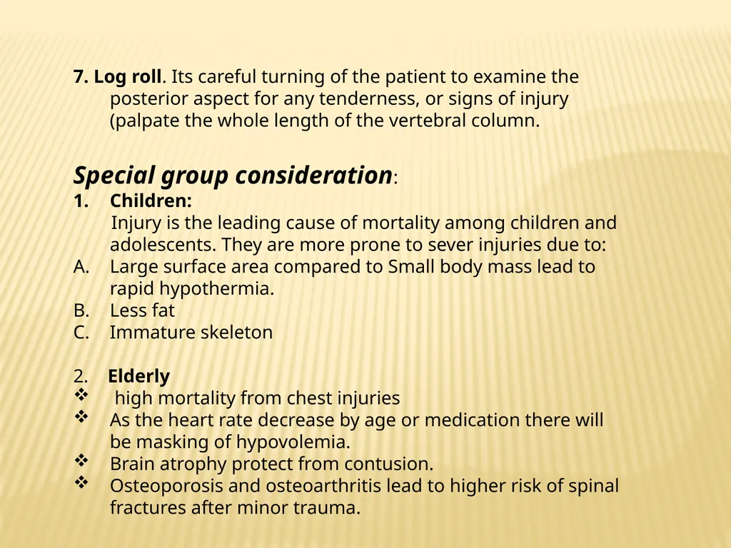 Trauma BY Dr ALI ADIL TRAUMA Trauma is the study - slide 25 of 53