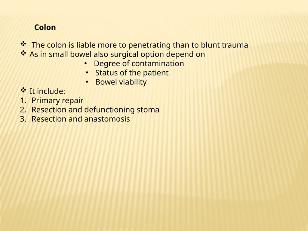 Trauma BY Dr ALI ADIL TRAUMA Trauma is the study - slide 48 of 53