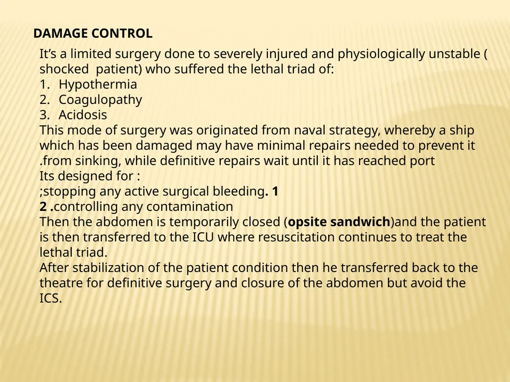 Trauma BY Dr ALI ADIL TRAUMA Trauma is the study - slide 50 of 53