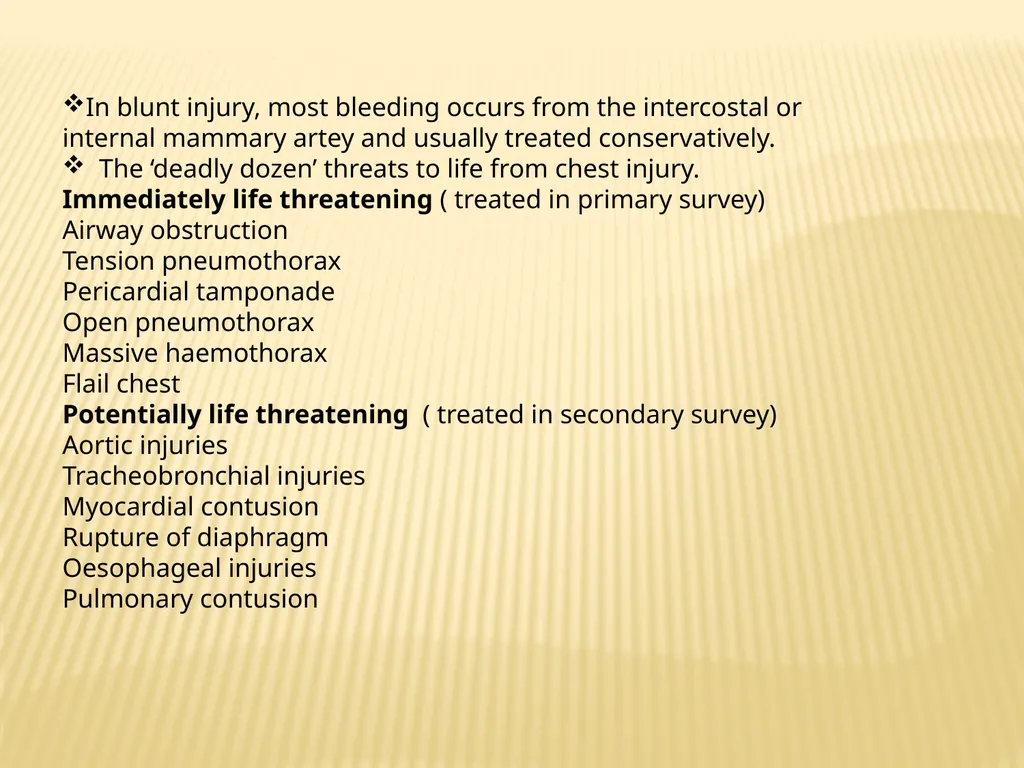 Trauma BY Dr ALI ADIL TRAUMA Trauma is the study - slide 33 of 53
