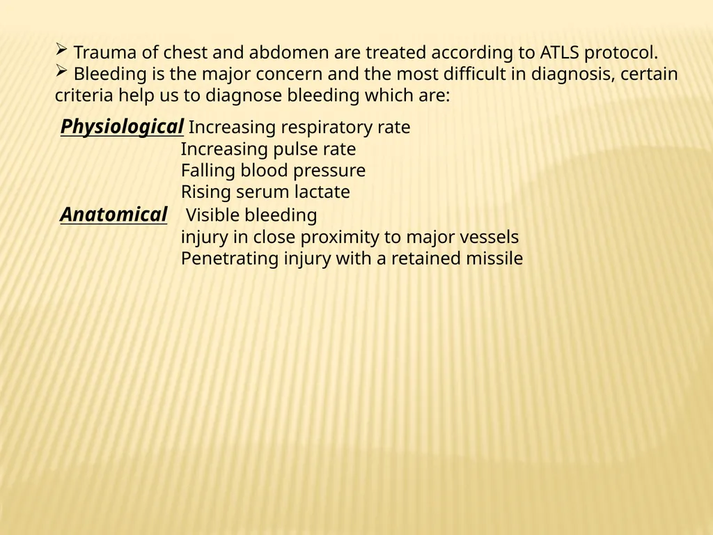 Trauma BY Dr ALI ADIL TRAUMA Trauma is the study - slide 30 of 53
