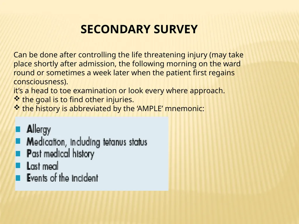 Trauma BY Dr ALI ADIL TRAUMA Trauma is the study - slide 23 of 53