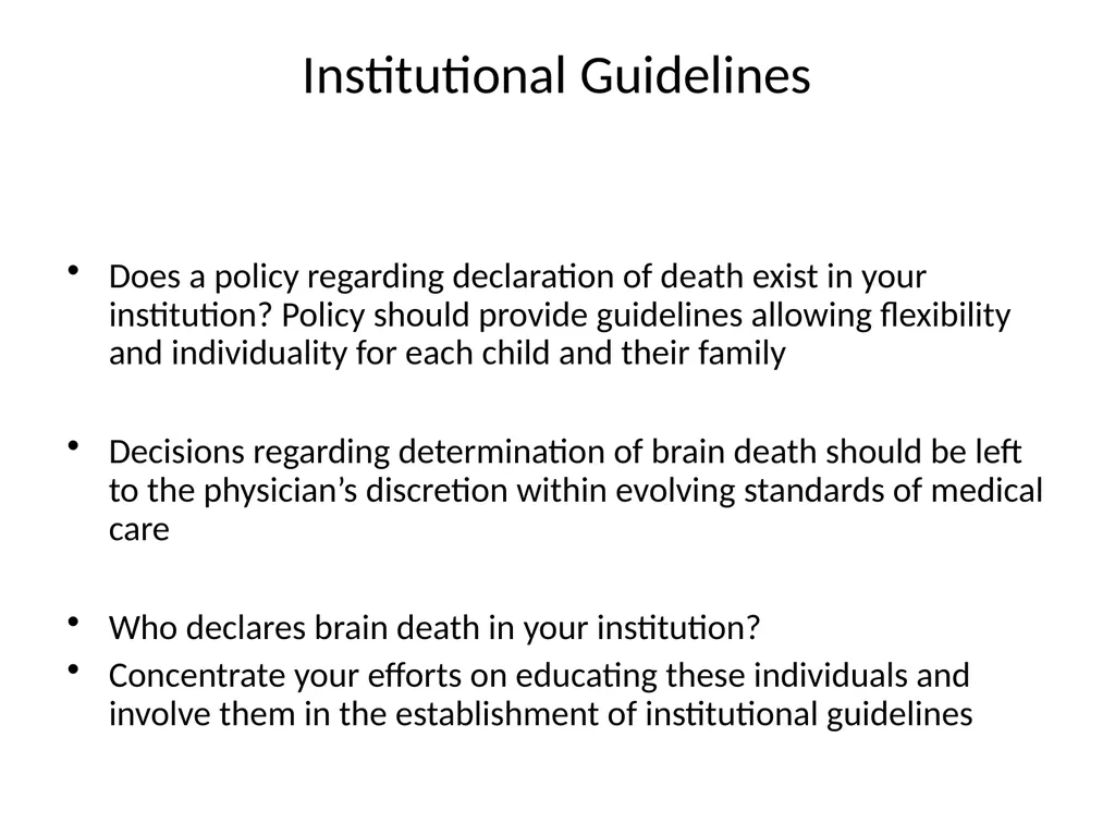 Brain death declaration in children Dr Lokesh - slide 40 of 53