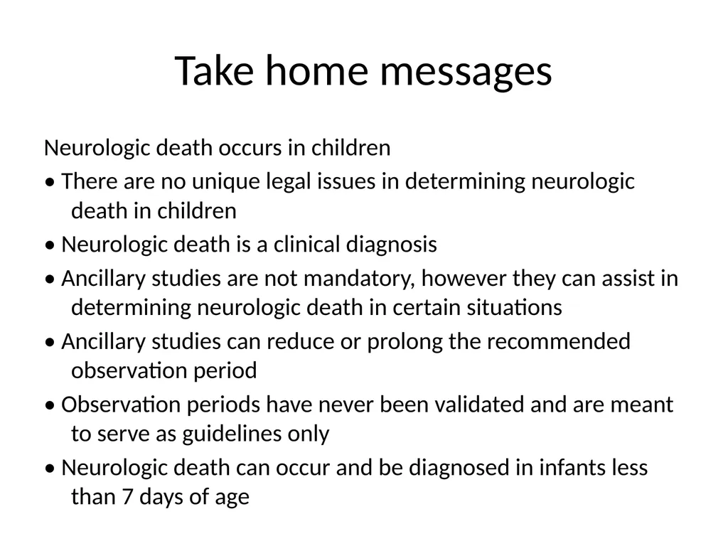 Brain death declaration in children Dr Lokesh - slide 43 of 53