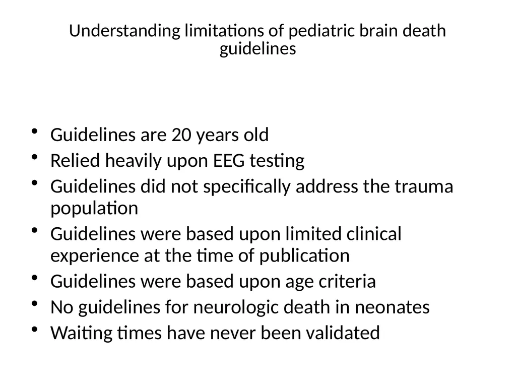 Brain death declaration in children Dr Lokesh - slide 4 of 53
