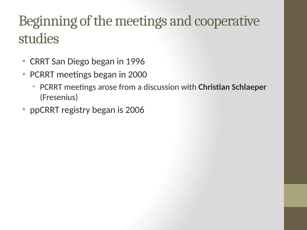 AKI and CRRT: Progress over the last 2 decades! - slide 24 of 37