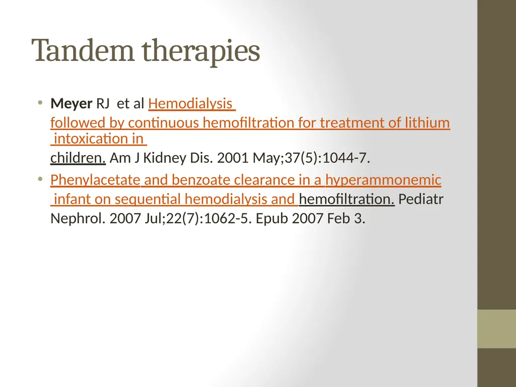 AKI and CRRT: Progress over the last 2 decades! - slide 27 of 37