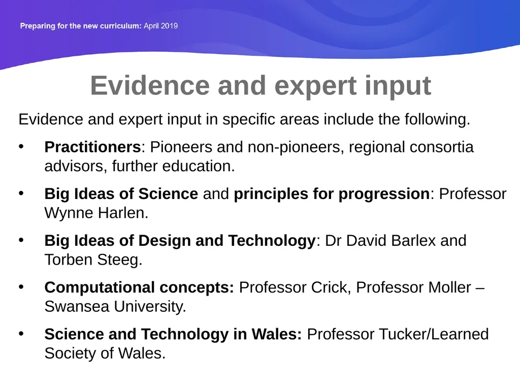 Vision and philosophy Science and technology are - slide 7 of 10