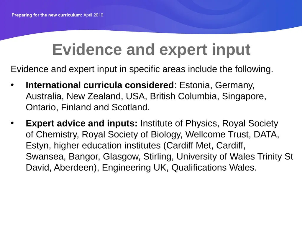 Vision and philosophy Science and technology are - slide 8 of 10