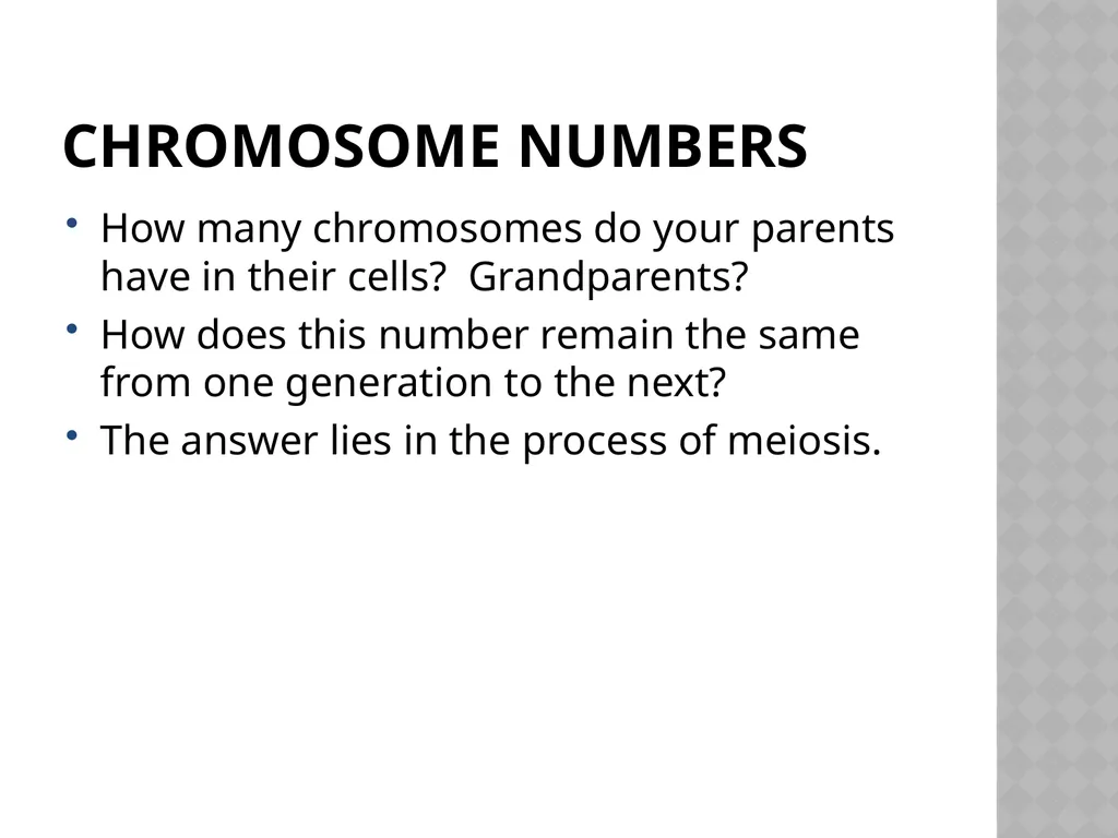 Biology Chapter 7 Cellular Reproduction 7.1 - slide 24 of 34