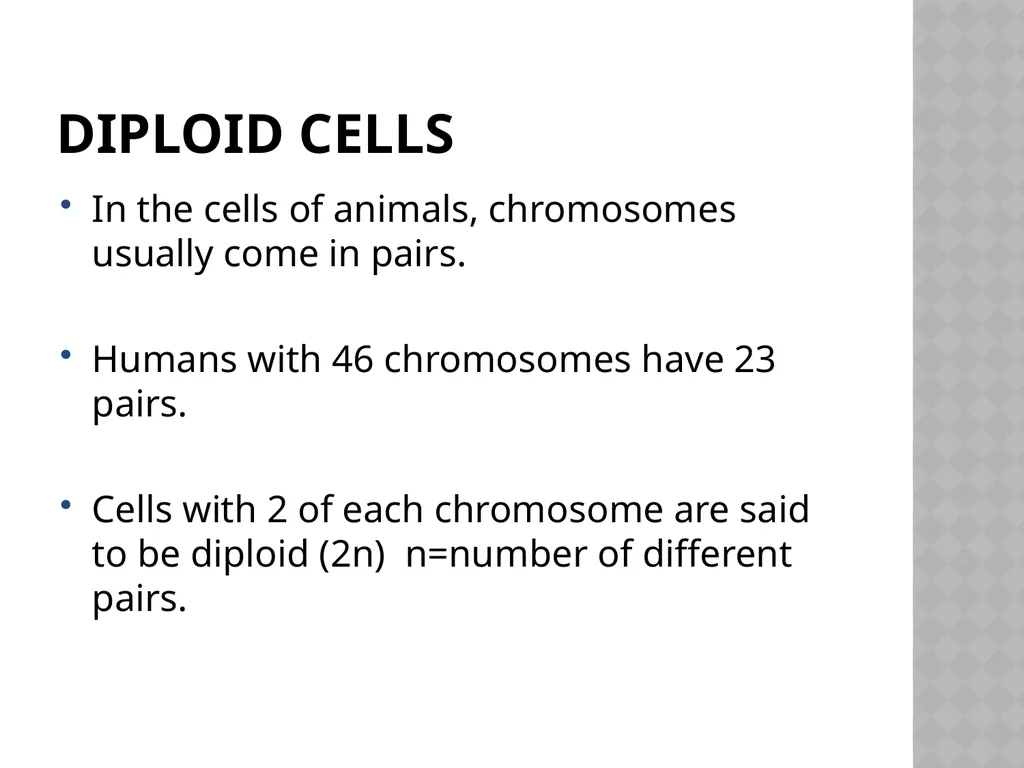 Biology Chapter 7 Cellular Reproduction 7.1 - slide 25 of 34