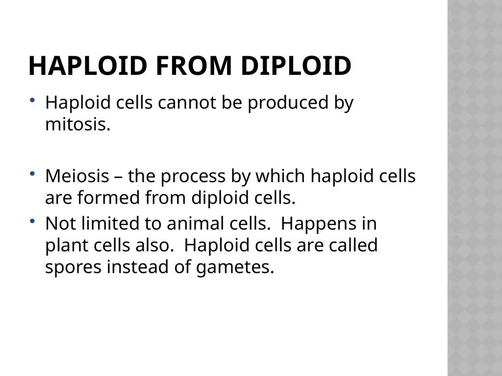 Biology Chapter 7 Cellular Reproduction 7.1 - slide 29 of 34