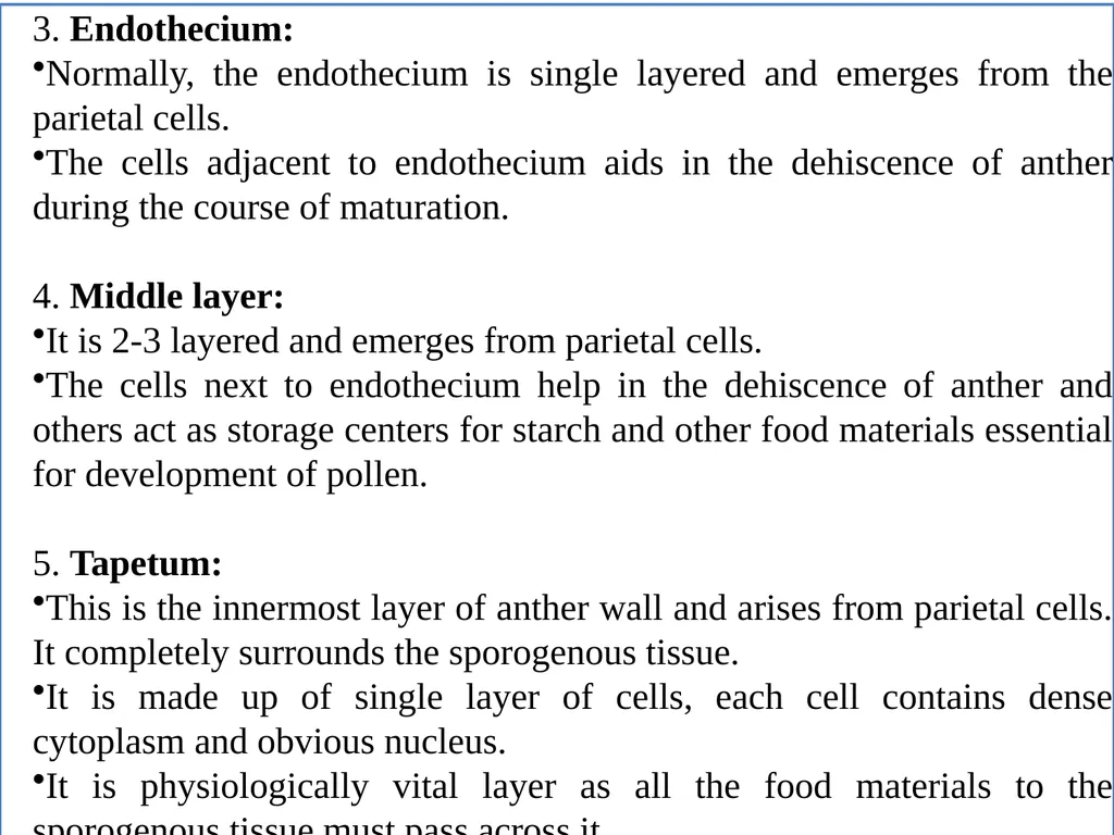 Sporogenesis: Microsporogenesis and - slide 4 of 10