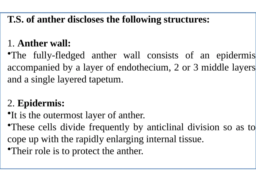 Sporogenesis: Microsporogenesis and - slide 3 of 10