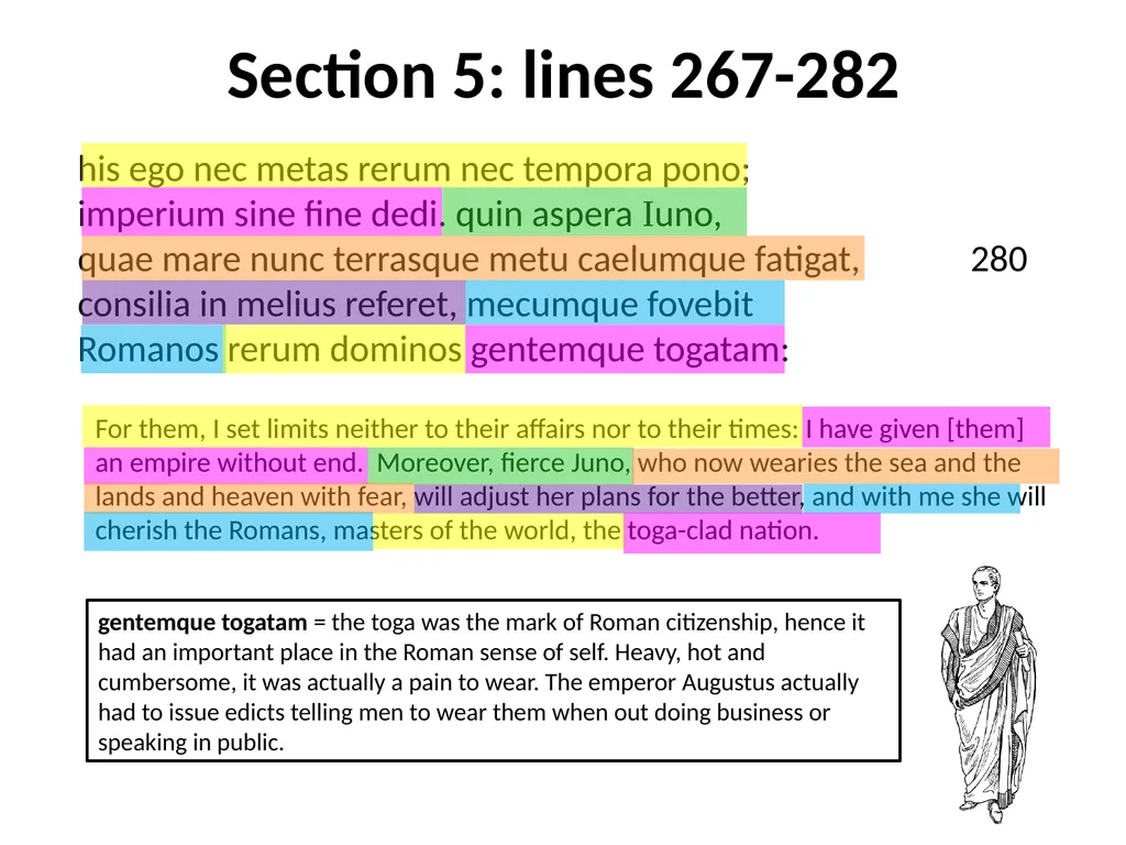 Virgil, Aeneid I GCSE Latin Verse Set text 2017 - slide 19 of 38