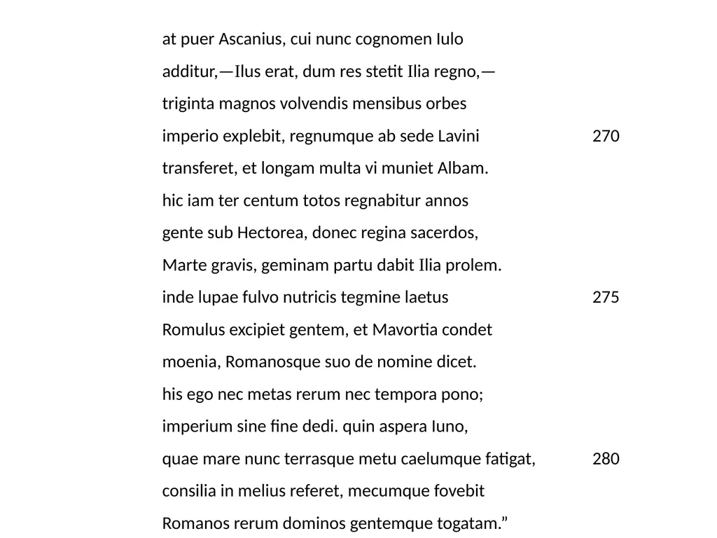 Virgil, Aeneid I GCSE Latin Verse Set text 2017 - slide 20 of 38