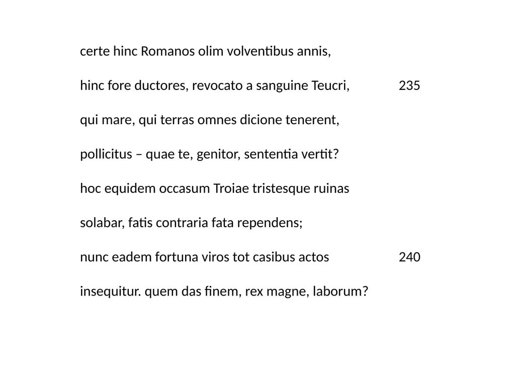 Virgil, Aeneid I GCSE Latin Verse Set text 2017 - slide 13 of 38