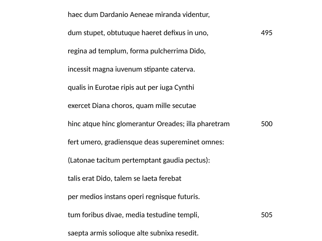 Virgil, Aeneid I GCSE Latin Verse Set text 2017 - slide 35 of 38