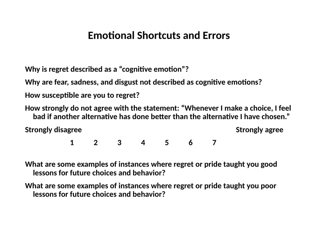 Finance for Normal People Chapter 4 – Emotional - slide 20 of 28