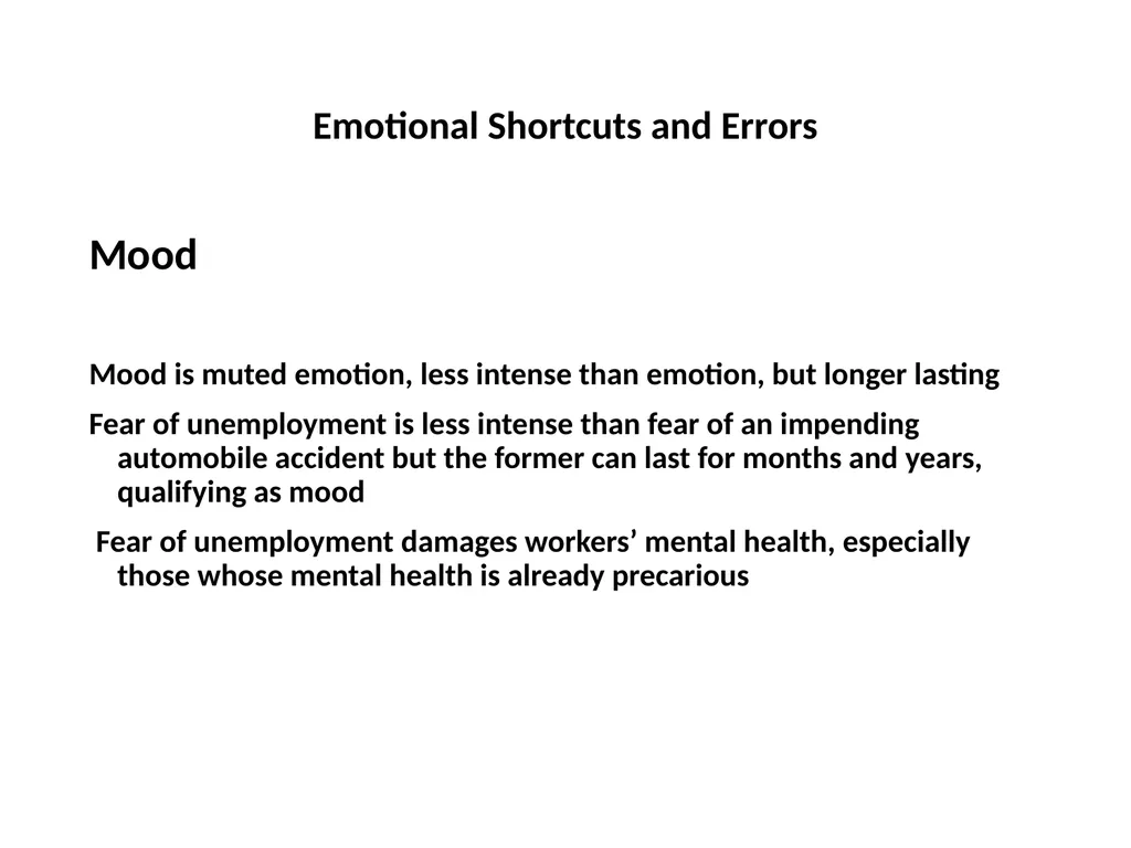 Finance for Normal People Chapter 4 – Emotional - slide 23 of 28