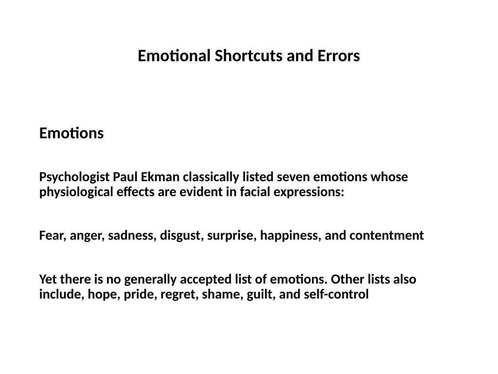 Finance for Normal People Chapter 4 – Emotional - slide 8 of 28