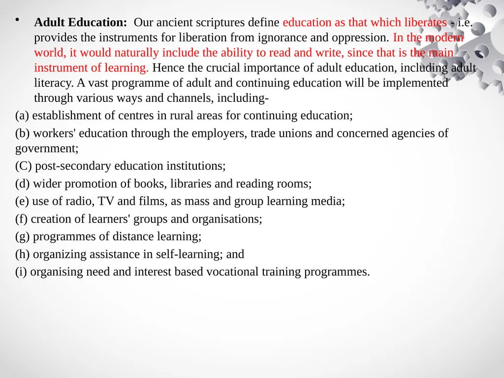 4th Semester Major (FYUGP) Subject: EDUCATION - slide 10 of 31