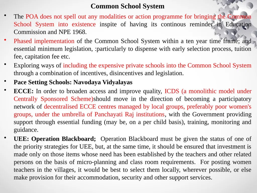 4th Semester Major (FYUGP) Subject: EDUCATION - slide 23 of 31