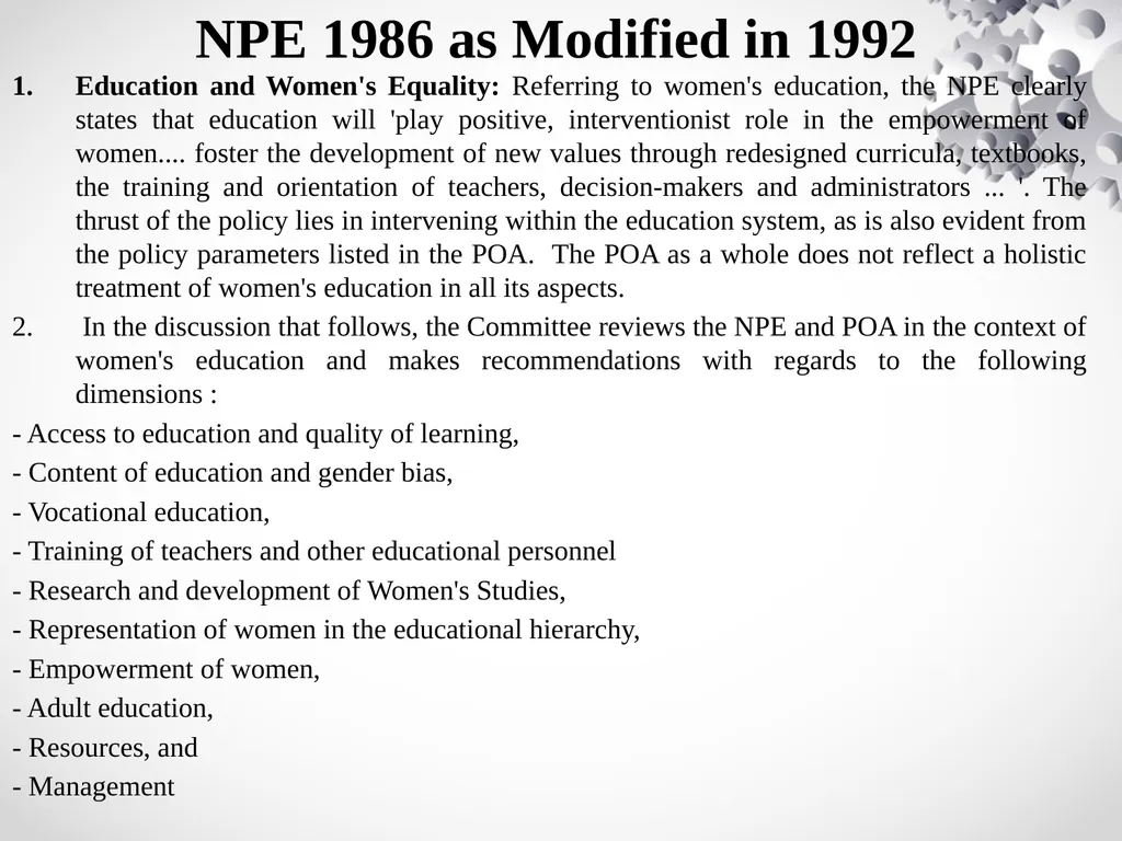 4th Semester Major (FYUGP) Subject: EDUCATION - slide 21 of 31