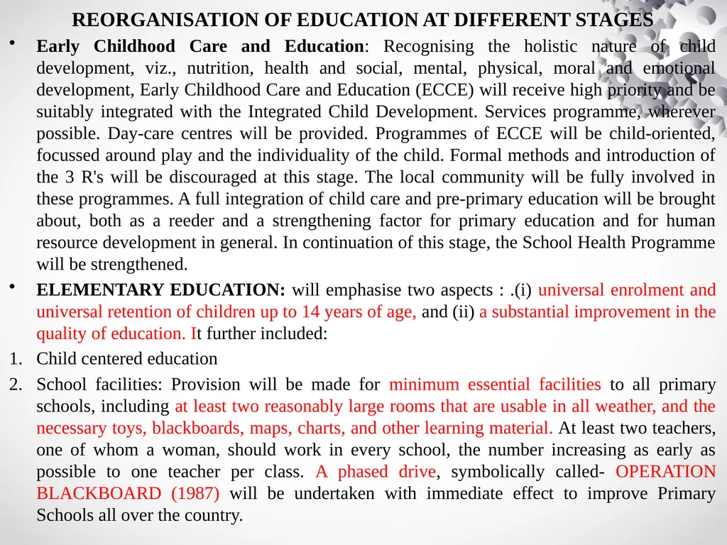 4th Semester Major (FYUGP) Subject: EDUCATION - slide 11 of 31