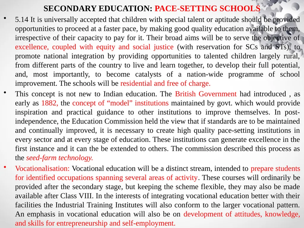 4th Semester Major (FYUGP) Subject: EDUCATION - slide 13 of 31