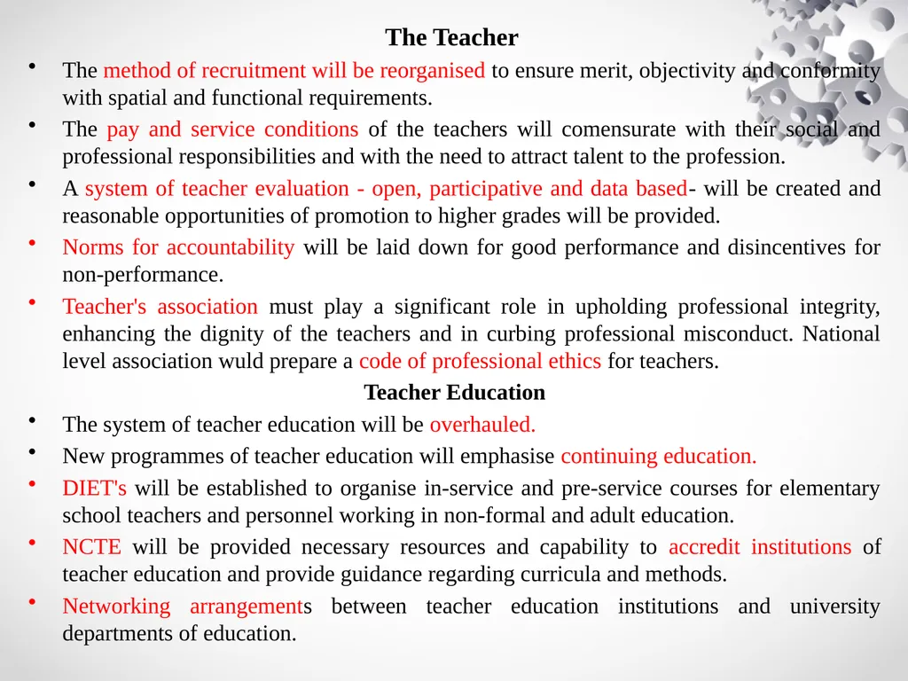 4th Semester Major (FYUGP) Subject: EDUCATION - slide 19 of 31