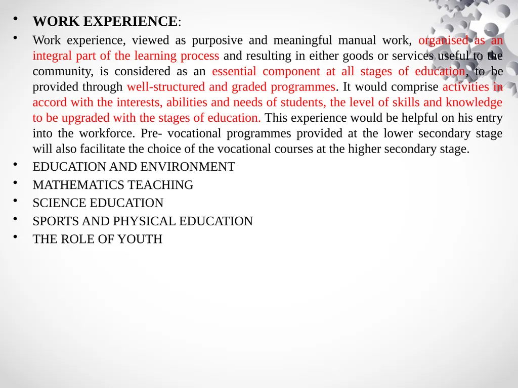 4th Semester Major (FYUGP) Subject: EDUCATION - slide 17 of 31