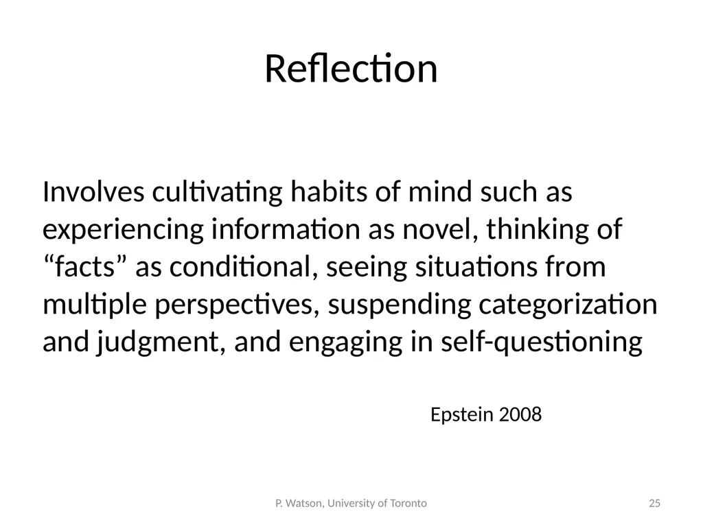 Teaching Not-Knowing: Cultural Competence and - slide 25 of 34