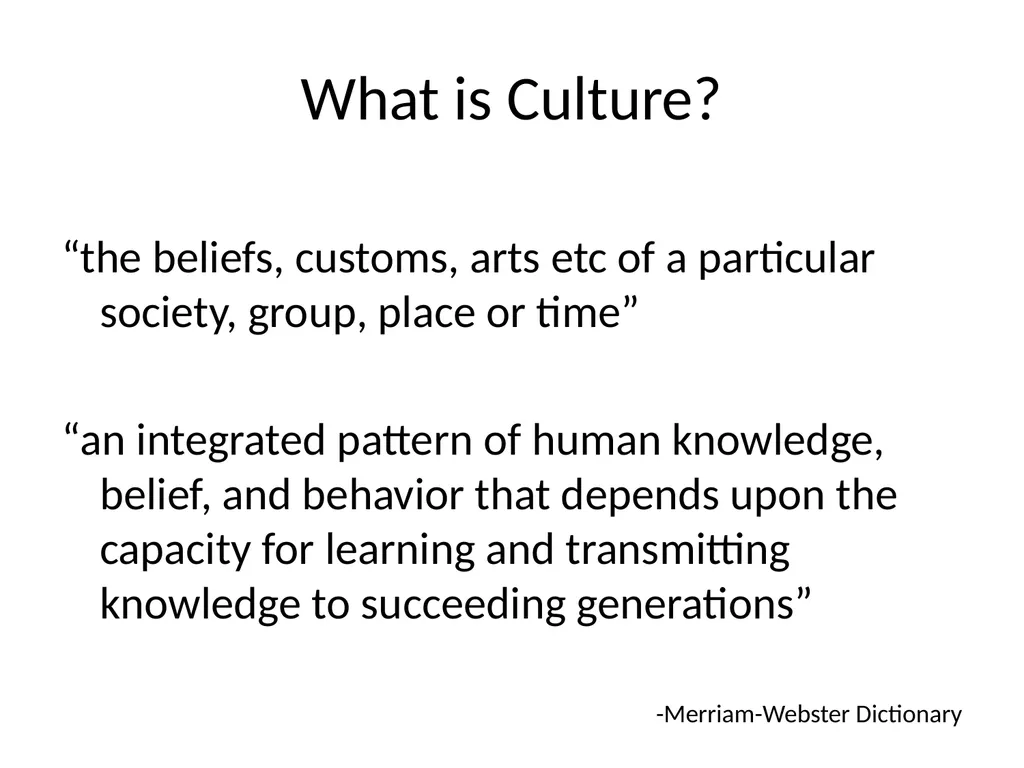 Teaching Not-Knowing: Cultural Competence and - slide 6 of 34