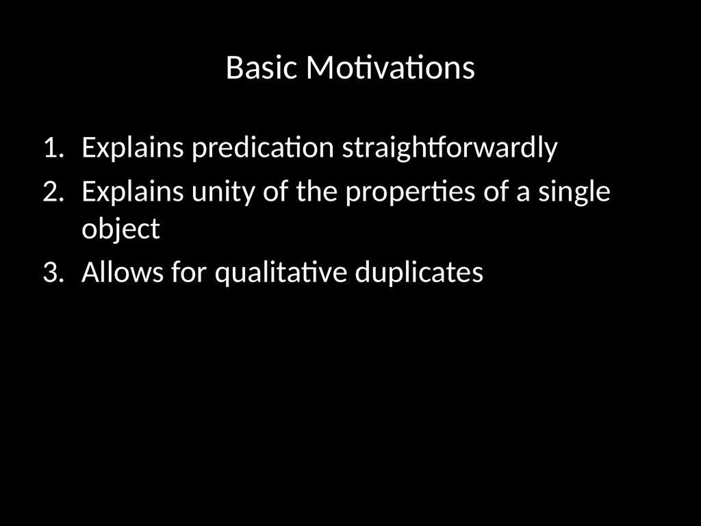 PH251 Metaphysics Week 4. Substance, Substrata and - slide 11 of 31