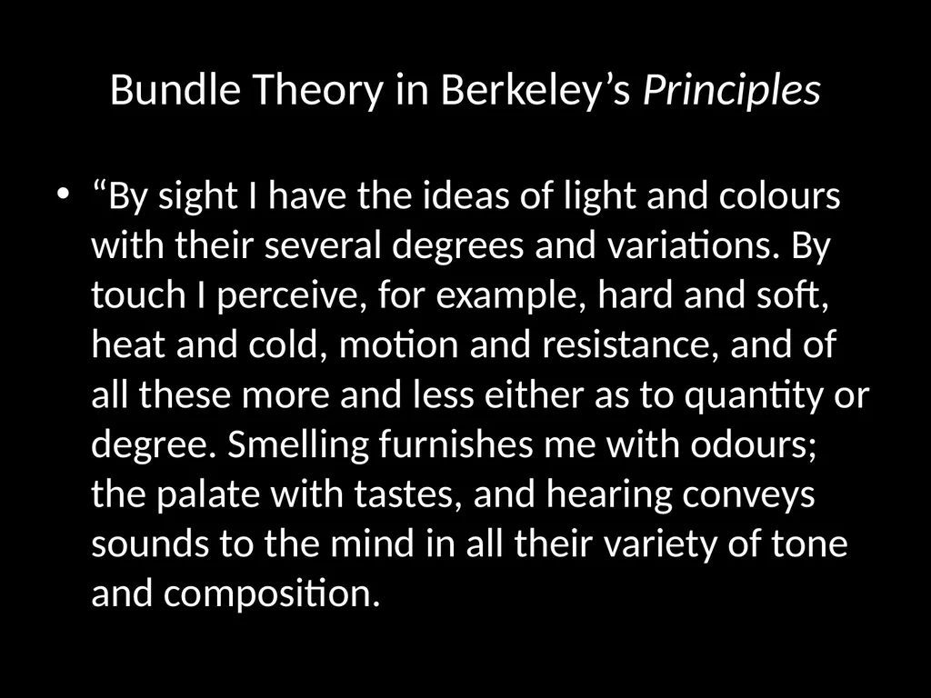 PH251 Metaphysics Week 4. Substance, Substrata and - slide 21 of 31
