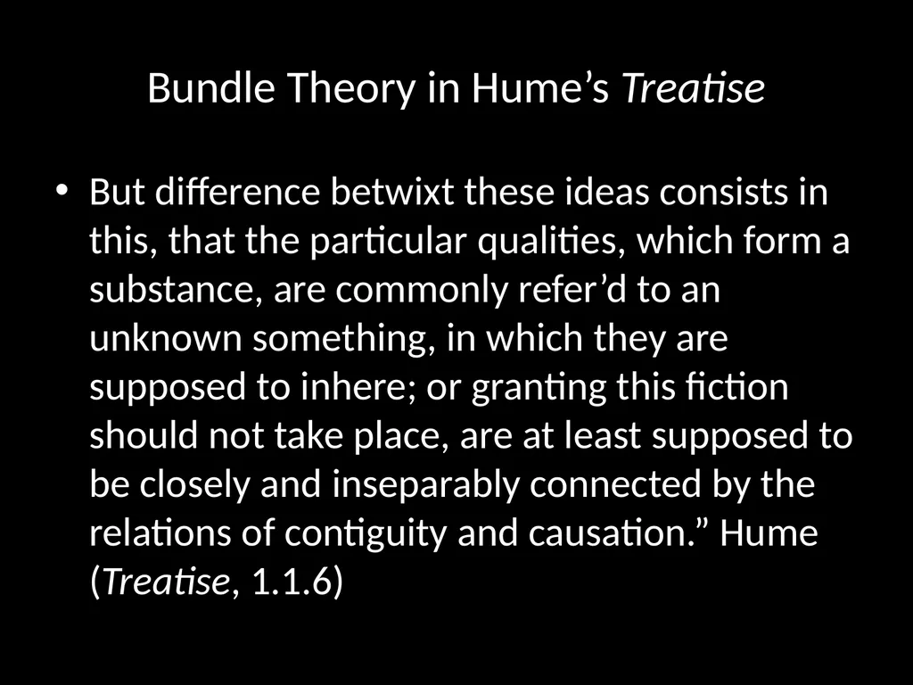 PH251 Metaphysics Week 4. Substance, Substrata and - slide 24 of 31