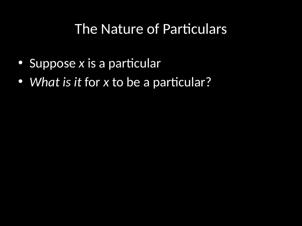 PH251 Metaphysics Week 4. Substance, Substrata and - slide 5 of 31