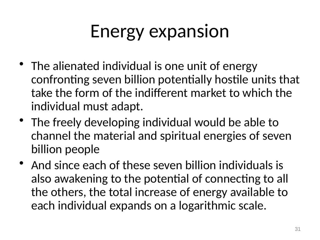 7 Marx on alienation 1 Alienation and overcoming - slide 31 of 34
