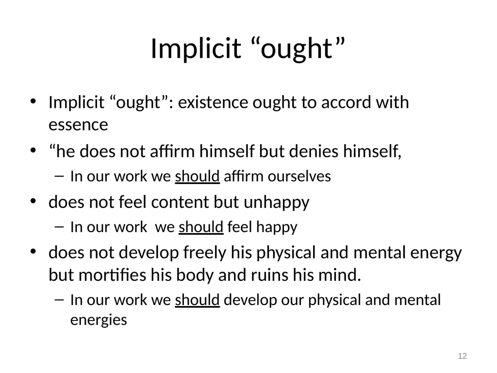 7 Marx on alienation 1 Alienation and overcoming - slide 12 of 34