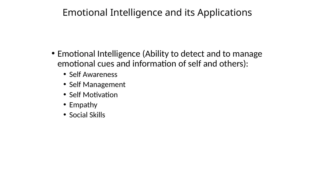 Understanding Self; Understanding Others for - slide 3 of 5