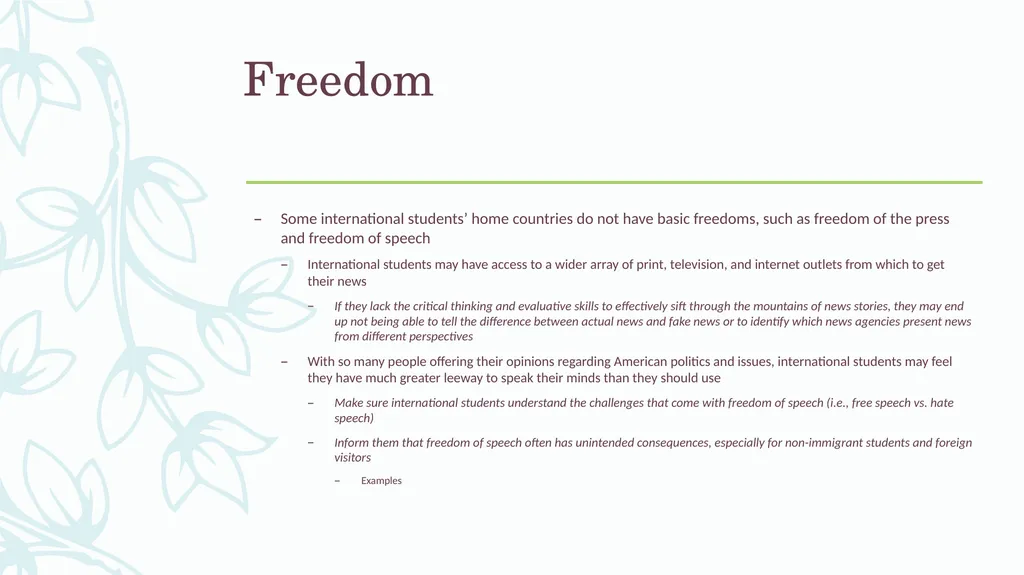 Understanding Culture, Understanding Students: - slide 16 of 20