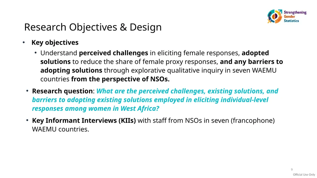 Research Project on Understanding challenges and - slide 9 of 27