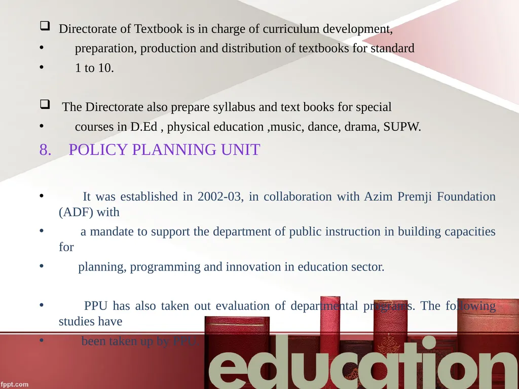 SRI SARAVAJNA COLLEGE OF EDUCATION Subject : - slide 11 of 15
