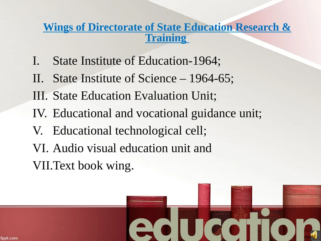 SRI SARAVAJNA COLLEGE OF EDUCATION Subject : - slide 6 of 15